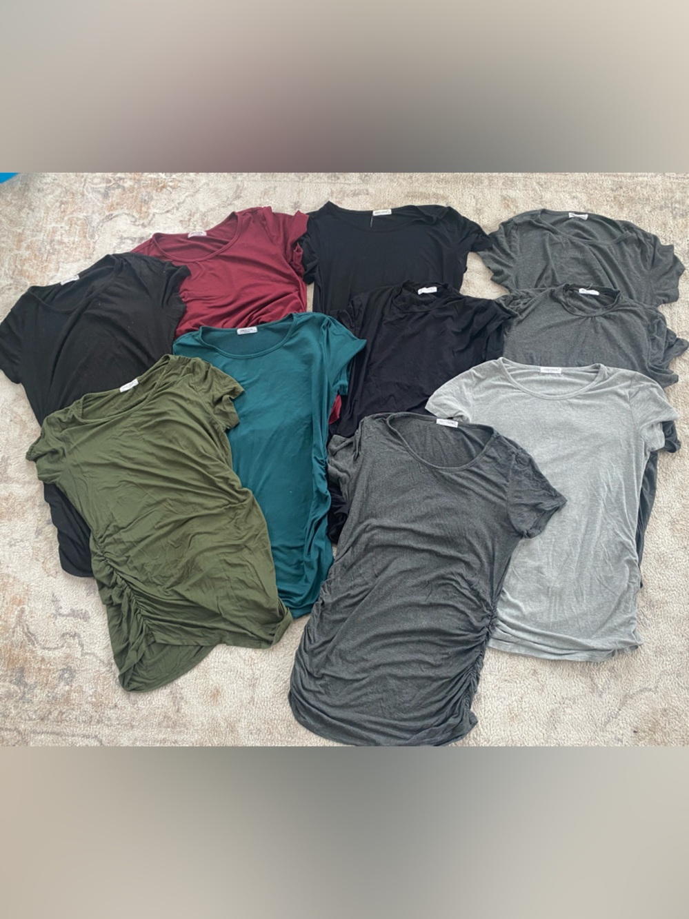 10 maternity tops size medium